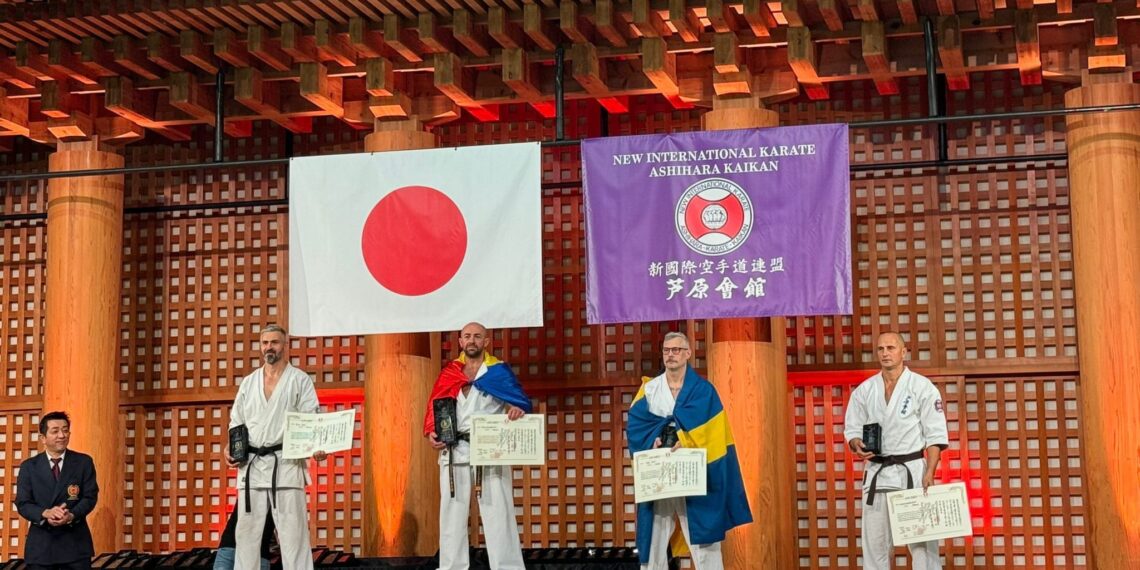 Sensei Ghiță Toderici- Excelent Fighter top 10 sportivi ai Campionatului Mondial din Japonia