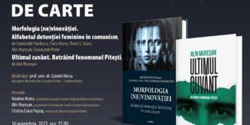 Dialoguri tulburătoare despre violențele macabre din penitenciarul Pitești și Alfabetul detenției feminine în comunism, lansate la Muzeu