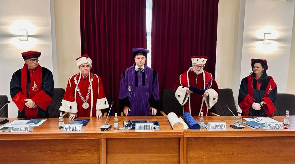 De ce a devenit rectorul UVT, bihoreanul Marilen Pirtea Doctor Honoris Causa Universității „Lucian Blaga” din Sibiu