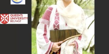 Prințesa naiului, Oana Lianu, cântă de Ziua Națională, la Belfast