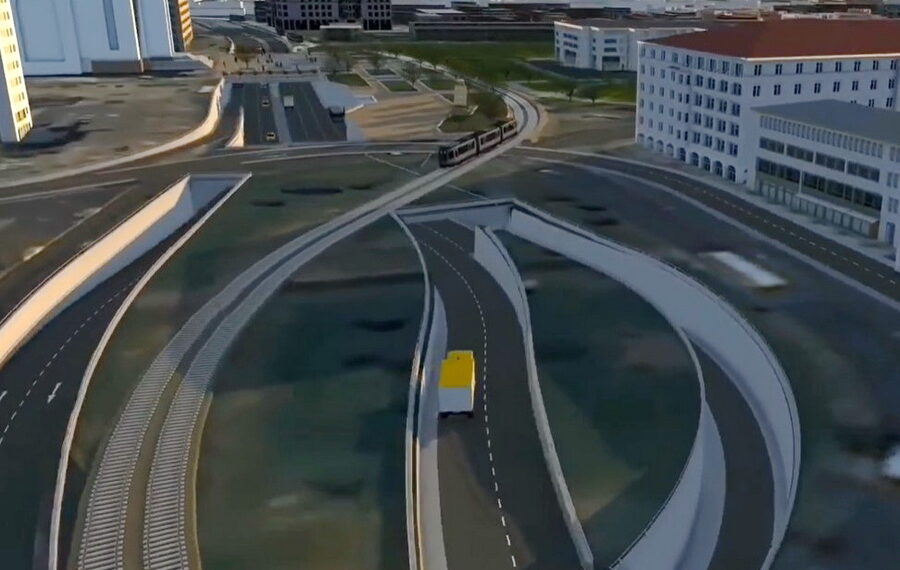 Cele 5 pasaje subterane din Piața Gojdu, inaugurate pe 31 decembrie