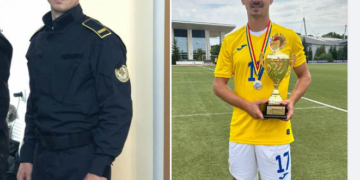 Adam Achim, tânărul care a jonglat între două lumi: cea a fotbalului și cea a sistemului penitenciar. Cooptat în echipa Națională a României I.P.A de fotbal