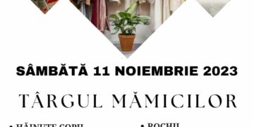 Târgul mămicilor la Primăria Sânmartin