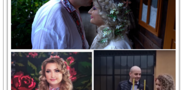 VIDEO. Artista care face surprize la domiciliul bihorenilor, coplesită de emoție. Ce declarație de dragoste i-a făcut soțului