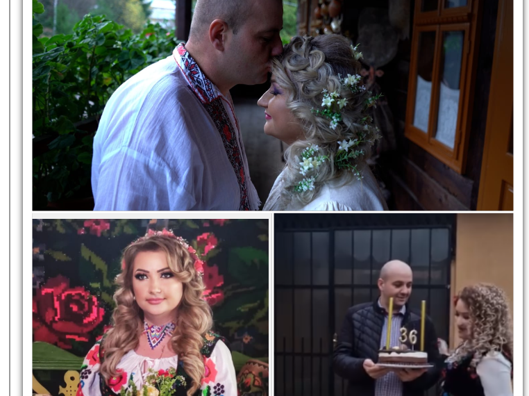 VIDEO. Artista care face surprize la domiciliul bihorenilor, coplesită de emoție. Ce declarație de dragoste i-a făcut soțului