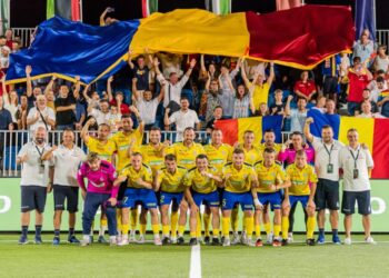 Cu aurul pe masă în Emiratele Arabe. România, cu trei bihoreni în lot, joacă azi, în premieră, finala  Campionatului Mondial la minifotbal