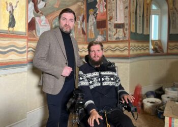 VIDEO. Cum era Crăciunul lui Mihai Neșu, omul-simbol care spune că :”Am trăit pe pielea mea ajutorul miraculos al lui Dumnezeu”