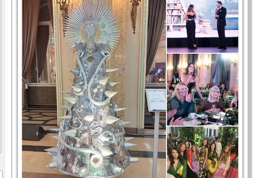 Designerul bihorean Cristian Crișan, parte din echipa care a făcut bradul de 100.000 euro al Doinei Levintza