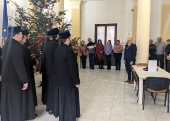 Ce au făcut călugării din Izbuc la Prefectura Bihor