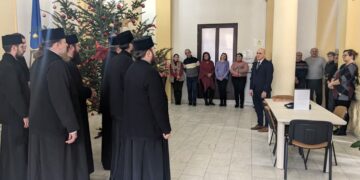 Ce au făcut călugării din Izbuc la Prefectura Bihor