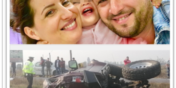 Au făcut cerere pentru protest în fața Judecătoriei Beiuș. Procesul tânărului care i-a ucis pe Ionuț și Corina Condure a început după 4 ani de la accident, iar acesta conduce pe drumurile publice