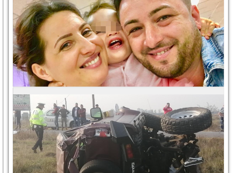 Au făcut cerere pentru protest în fața Judecătoriei Beiuș. Procesul tânărului care i-a ucis pe Ionuț și Corina Condure a început după 4 ani de la accident, iar acesta conduce pe drumurile publice