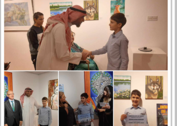 Cine e băiețelul de 10 ani din Oradea care a expus la Dubai Art Expo 2023. În urmă cu două luni a fost pe simezele celebrului Carrousel du Louvre din Paris