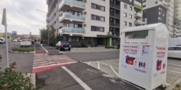 Filantropia,  aplicație pentru a ști unde sunt containerele unde se colectează  haine, încălțăminte în Oradea, Aleșd, Oșorhei