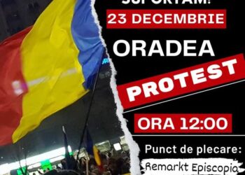 Protest auto împotriva măsurilor fiscale injuste la Oradea