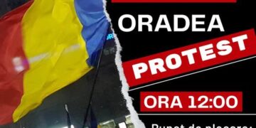 Protest auto împotriva măsurilor fiscale injuste la Oradea
