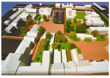 Cum va arăta Salonta cu noi zone de promenadă, cafenele, insule verzi și o scenă în aer liber.Au votat proiectul tehnic