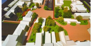 Cum va arăta Salonta cu noi zone de promenadă, cafenele, insule verzi și o scenă în aer liber.Au votat proiectul tehnic