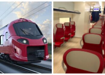 Cum arată primul tren electric cumpărat de România în ultimii 30 de ani, care va circula și pe linia ferată Oradea – Cluj Napoca. Costă 13 milioane de euro
