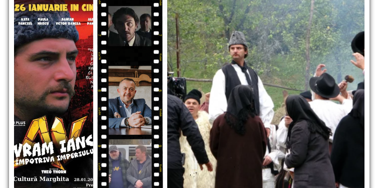 Omul de afaceri Claudiu Faur, producător al filmului momentului. Primarul Marghitei, promovează filmul „Avram Iancu împotriva imperiului”,  în care joacă marghiteni în roluri secundare