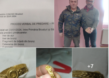Comoara de la Brusturi. Preda Balaban a făcut o descoperire…strălucitoare