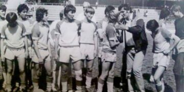 Fotbalistul lansat la Minerul Ștei, fost director al LPS Bihorul 30 de ani, Gheorghe Bulc joacă de azi în echipa îngerilor