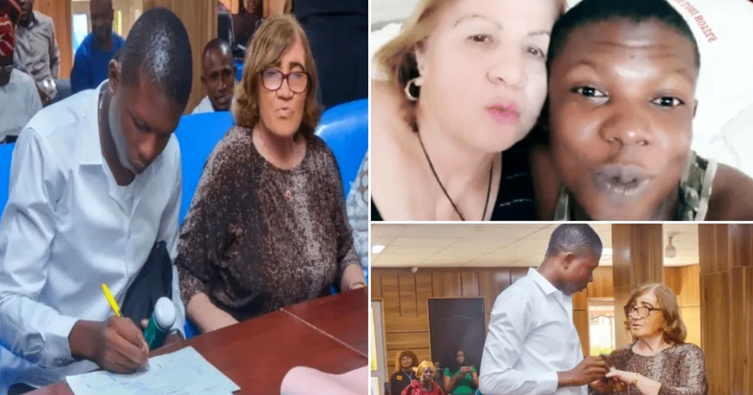 Bunica din România care a devenit virală după ce s-a căsătorit cu un african care îi poate fi fiu