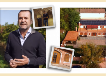 GALERIE. Dan Corbuț, fermierul care a investit în crame în locul de unde a băut vin Împăratul Japoniei