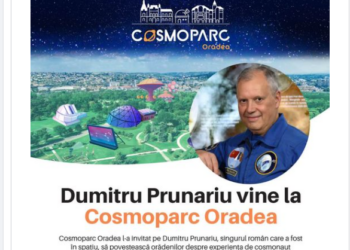 Singurul român care a fost în spațiu, Dumitru Prunariu, oaspetele lui Dan Palaghianu în Cosmo Parc Oradea