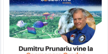 Singurul român care a fost în spațiu, Dumitru Prunariu, oaspetele lui Dan Palaghianu în Cosmo Parc Oradea