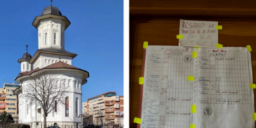 Au aflat că au fost puși pe lista rușinii de către preot, chiar de sărbători. Parohul lăsat la vedere registrul