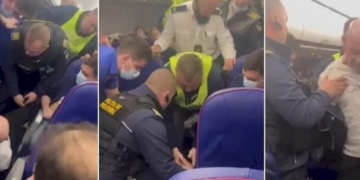 Premieră în justiția din România. Condamnat la închisoare pentru că a făcut scandal în avion