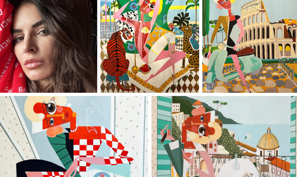 Orădeanca Iulia Deme își începe odiseea cromatică la World Art Dubai