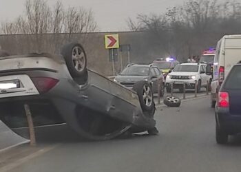Accident spectaculos lângă Biharia
