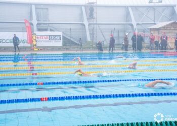 Rezultate incredibile.Patru recorduri mondiale doborâte în prima zi de competiții, la Oradea, la Campionatul European de Înot în Ape Înghețate