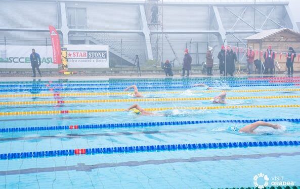 Rezultate incredibile.Patru recorduri mondiale  doborâte în prima zi de competiții, la Oradea, la Campionatul European de Înot în Ape Înghețate