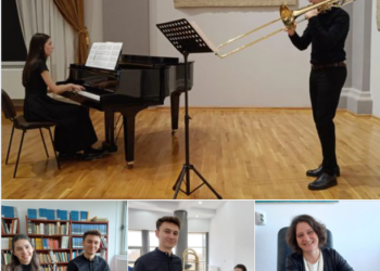 Povestea de succes a doi tineri orădeni pe scenă la Budapesta. Sunt elevii pe care și i-ar dori orice profesor