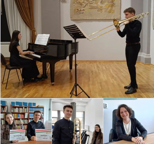 Povestea de succes a doi tineri orădeni pe scenă la Budapesta. Sunt elevii pe care și i-ar dori orice profesor