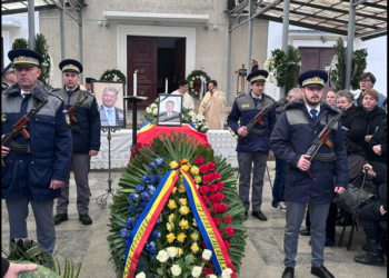 Colonelul Petru Dorel Petruț înmormântat cu onoruri militare