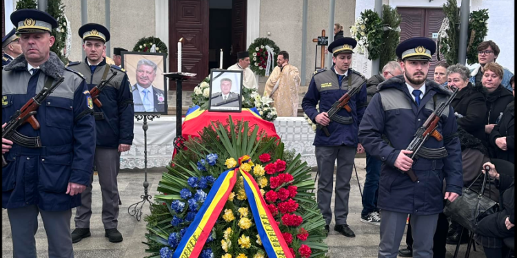 Colonelul Petru Dorel Petruț înmormântat cu onoruri militare