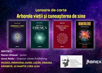 Lansare de cărți ce marchează un moment important în explorarea Kabbalei, a misticii ebraice, simbolisticii alfabetului divin și  numerologiei hermetice