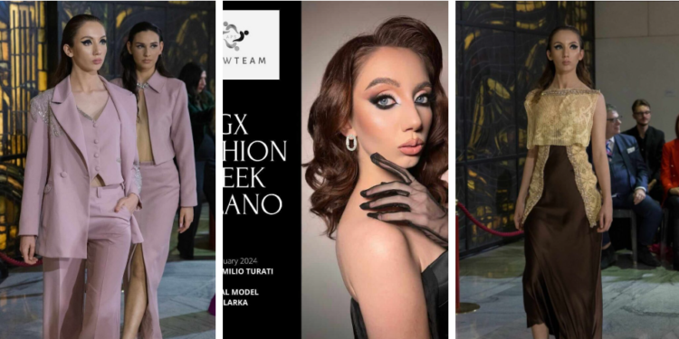 Modelul orădean Necseszan Boghi, în prezentare la Milano Fashion Week. „A fost cel mai mare vis al meu …„