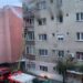 Incendiu la un bloc de locuințe din Aleșd