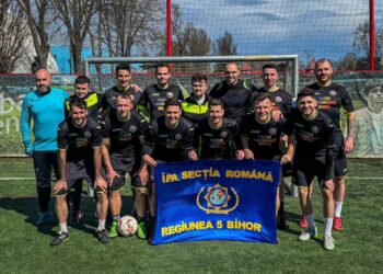 Echipa Penitenciarului Oradea, locul I în competiția de fotbal