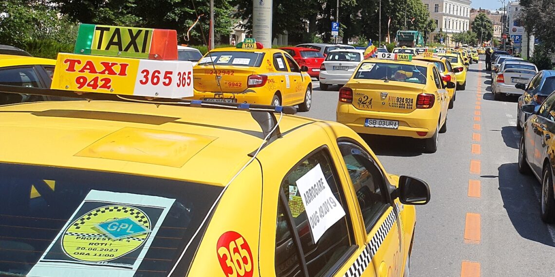 Protestul taximetriștilor orădeni: joi, de la ora 10:00 la ora 13:00
