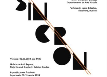 „Sincron” – expoziția absolvenților și profesorilor de la Arte Decorative, Design și Design Vestimentar ai Facultății de Arte