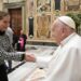 Șteianca Alina-Maria Balaj, în audiență privată la Papa Francisc: Am așteptat ceva această întâlnire unică