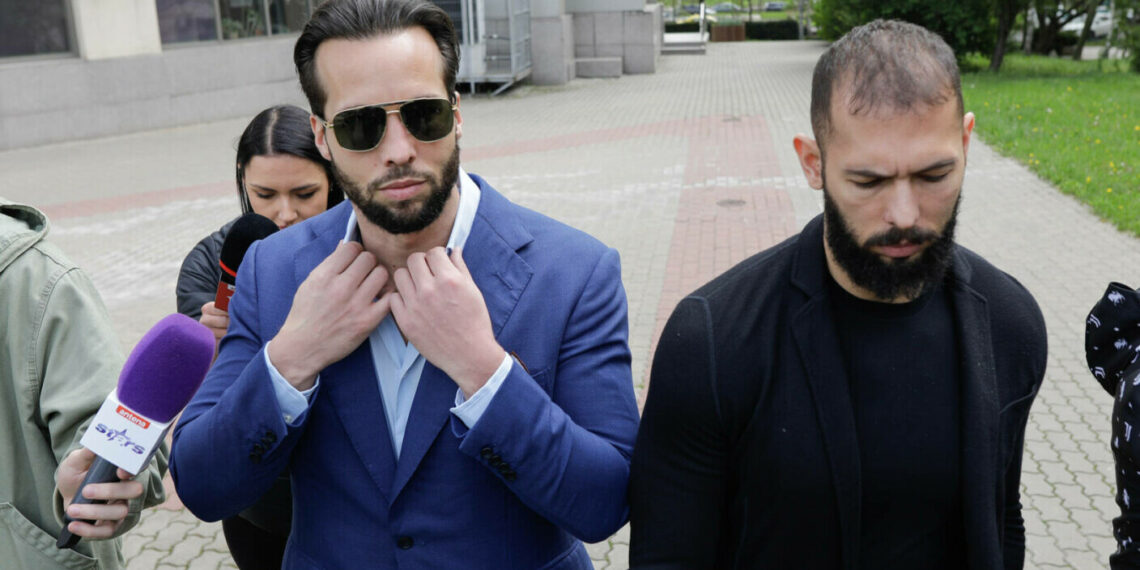 Andrew și Tristan Tate au fost eliberați prin decizia instanței. Nu vor să fie extrădați