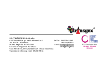 CONVOCATOR  A.G.O.E.A-S.C. TRANSGEX S.A.  Oradea