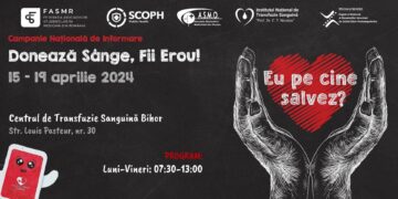 Eu pe cine salvez? | O nouă campanie de donare de sânge